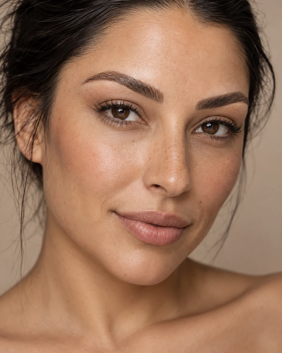 AI-generated concept image for Brows & brow touch-ups